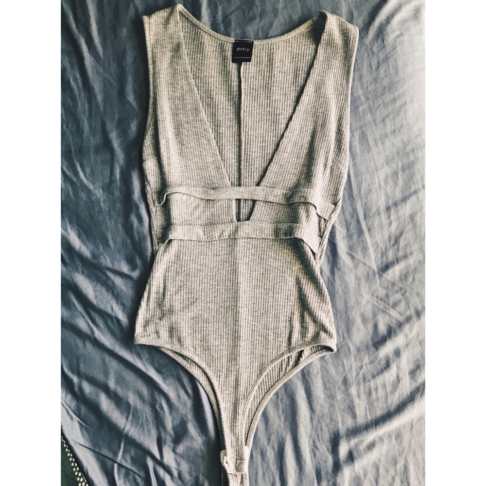 Low V Leotard